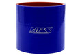HPS Performance 3.75 ID 3 Long High Temp 4-ply Reinforced Silicone Straight Coupler Hose Blue (95mm ID 76mm Length)