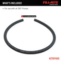 5' EPDM 3/4' SUCTION HOSE - CUT END