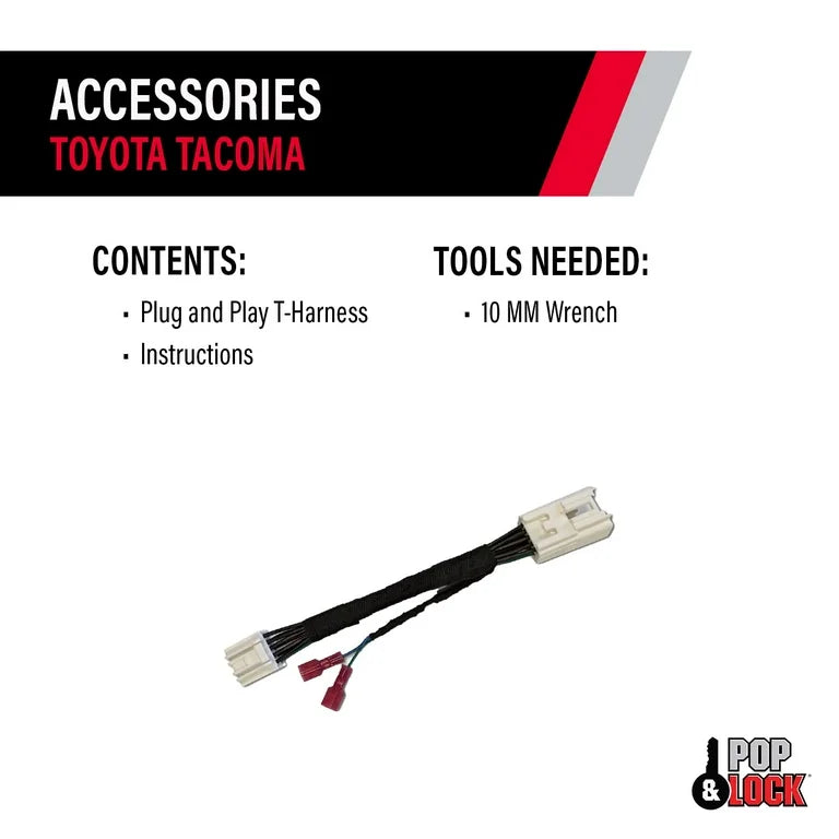 16C TACOMA PLUG & PLAY THARNESS ONLY(CAN BE USED W/POPPL8547HD)