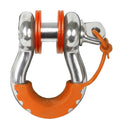 Daystar Fluorescent Orange Locking D Ring Isolator Pair w/Washer Kit