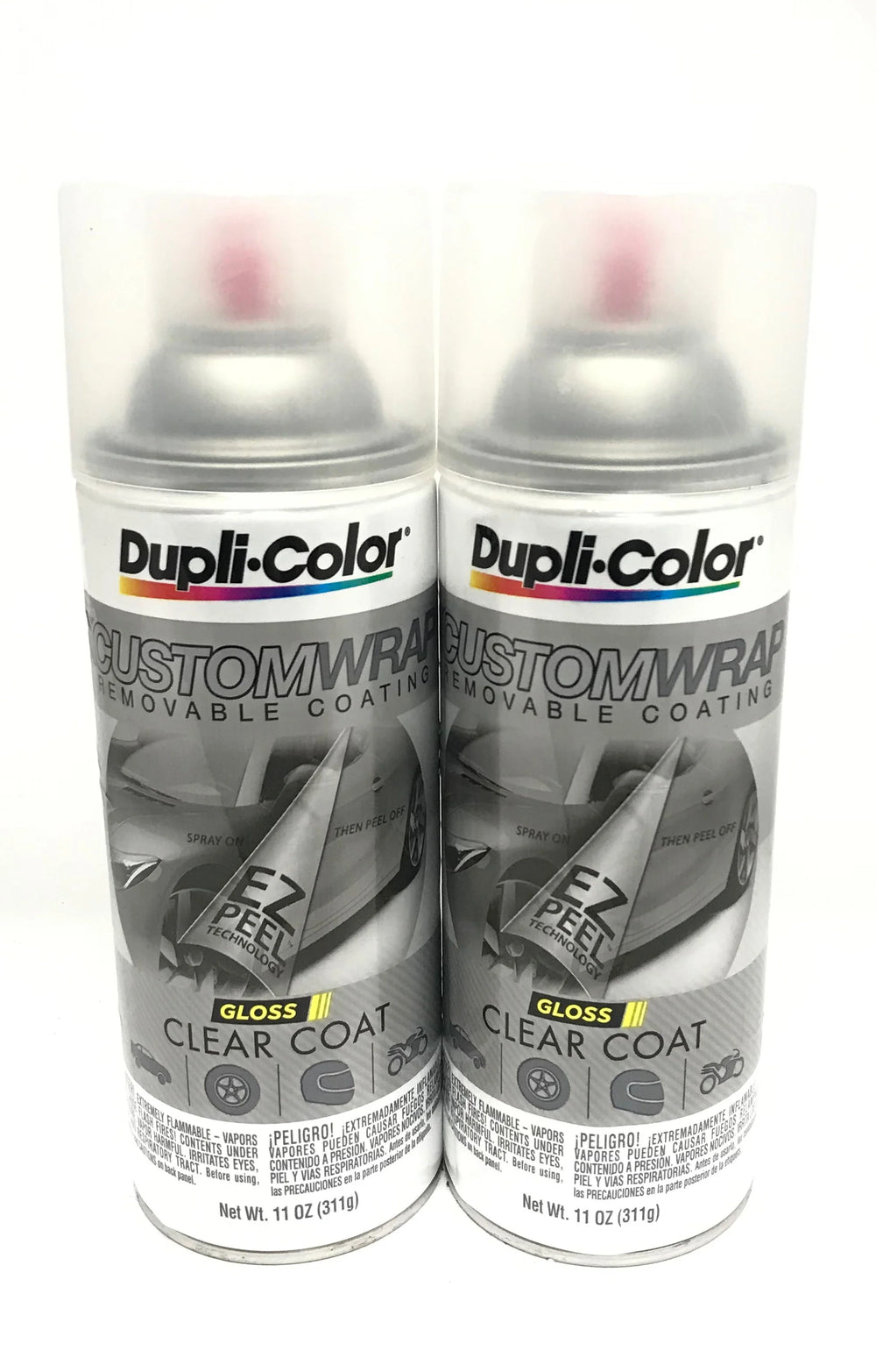 CUSTOM WRAP REMOVABLE COATING GLOSS CLEAR COAT 11 OZ AEROSOL
