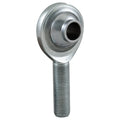QA1 PCY Series 2-Pc Rod End - Male/Left Hand - .4375in Bore x 7/16-20 - Hi-Misalign - Steel w/PTFE