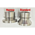 Artec Industries Short 7/8 In High Misalignment Spacers Ss (Pair) 3/4 Inch