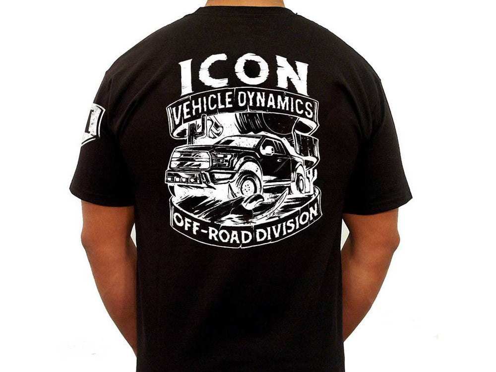 ICON Western-Logo Tee - Black, Medium