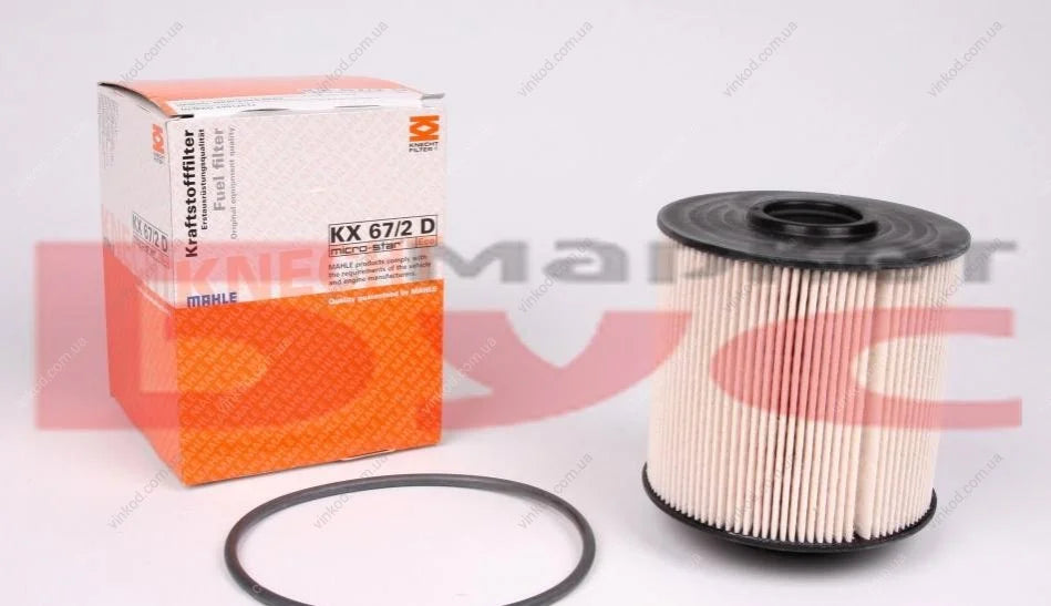 Clevite USE: MCIKX67 2D Mahle Fuel Filter Mercedes MBE904 MBE906 and OM906LA Engines