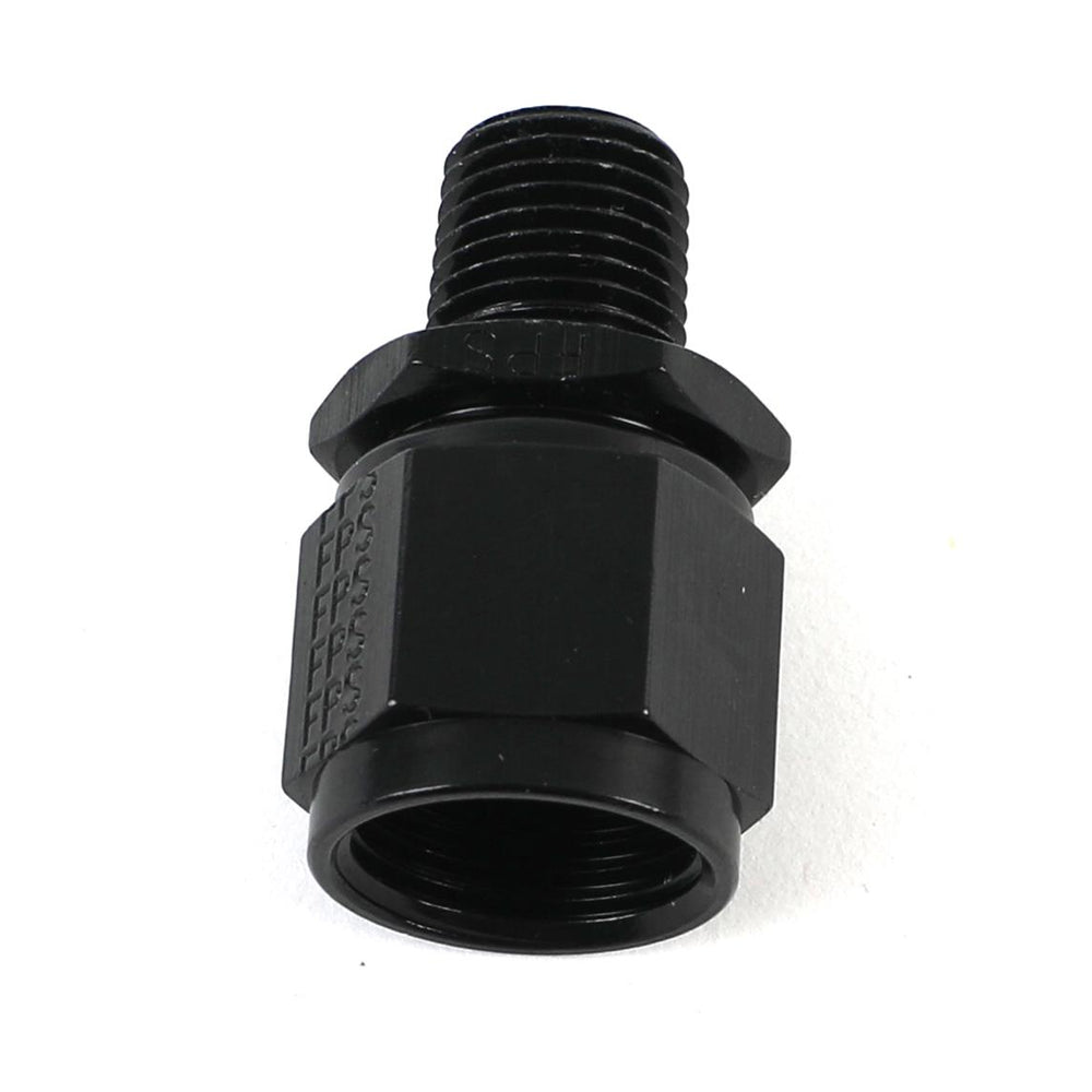 Fragola -8AN Female Swivel To 1/4 NPT - Black