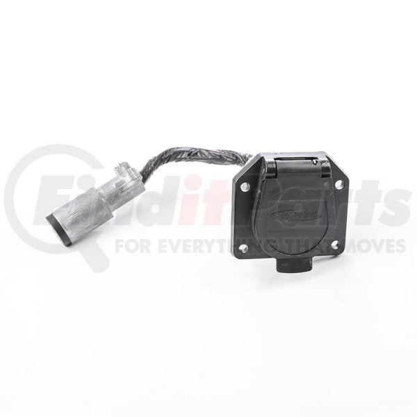 Trailer Lights Wiring adapter: 6 pole round to 7 pole RV blade
