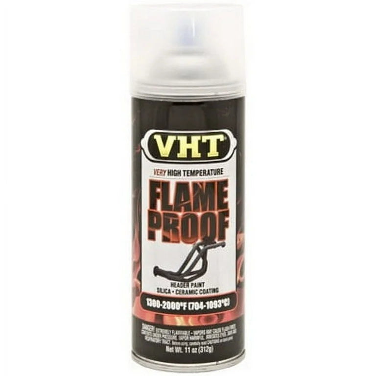 EXTREME HIGH TEMPERATURE COATING; CLEAR SATIN FINISH; 11 OZ. AEROSOL