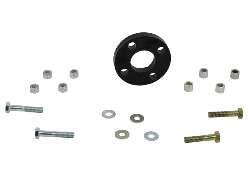 Steering - coupling bushing 1 Bushing 4 Tubes 4 Bolts 4 Washers 4 Nuts
