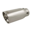 DC Sport Polished Stainless Universal Bolt On Exhaust Slant Cut Tip 2.875 Inlet 3.75 Outlet