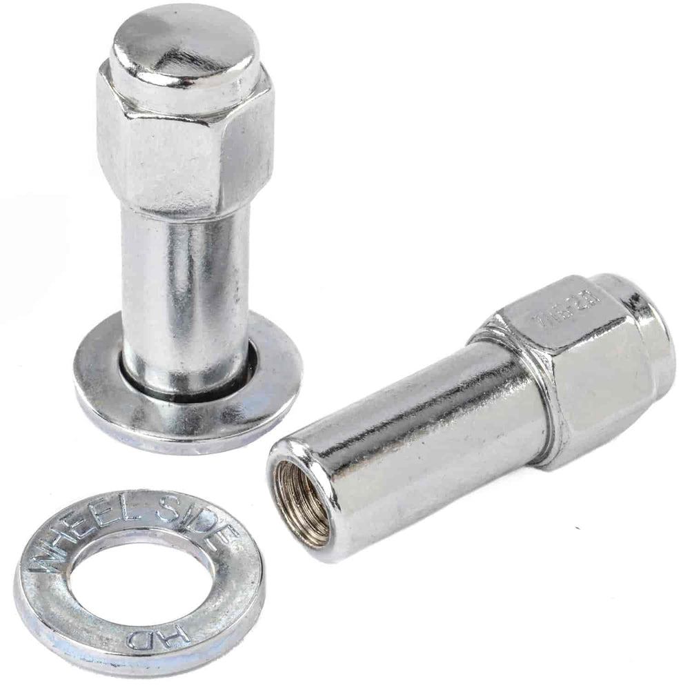 7/16in RH Chrome Lug Nut (4pk)
