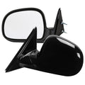 MANUAL SIDE MIRROR GLOSSY BLACK - RIGHT SIDE
