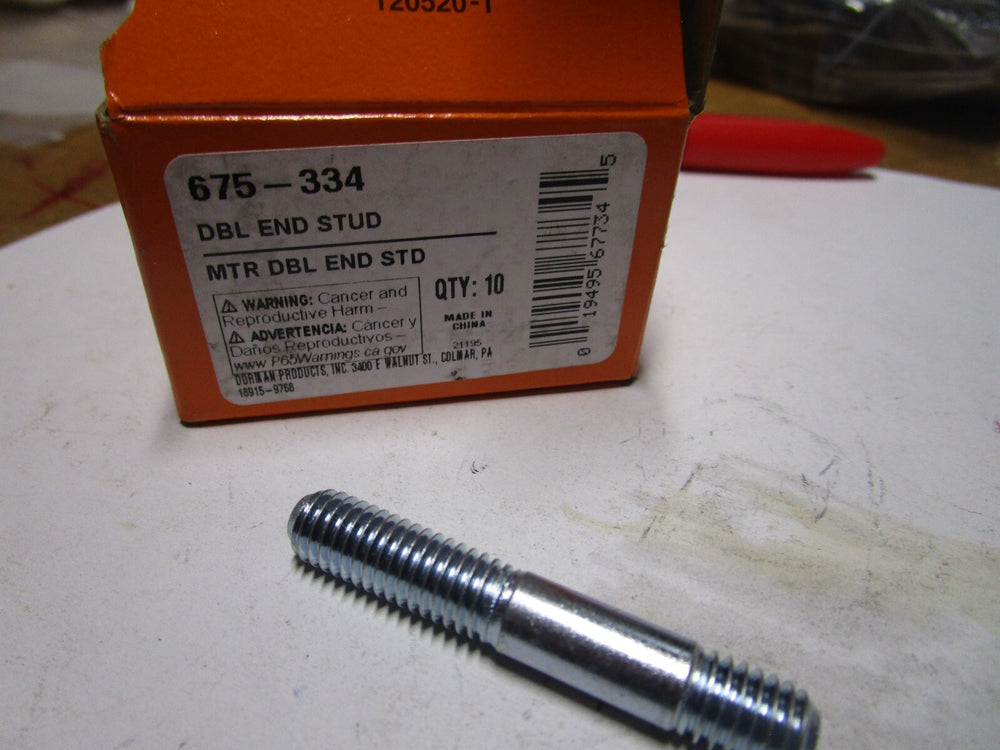 STUD DBEND 8M-1.25X50