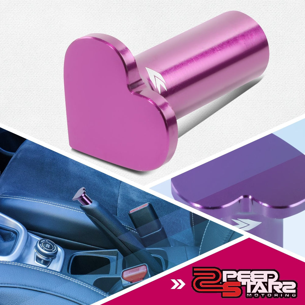 NRG Heart Shape Drift Button Toyota 86/Subaru WRX/STI/Mazda - Purple