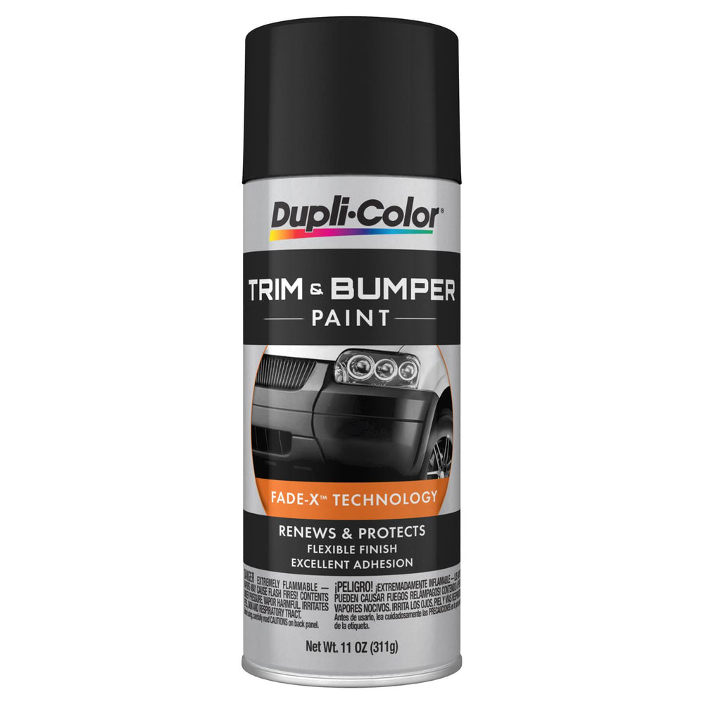 TRIM & BUMPER PAINT BLACK 11 OZ AEROSOL