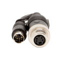 ADAPTER: GEMINEYE SVIDEO TO VHS (SMALE 6 VHS FEMALE 4)