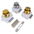 PUSH BUTTON RIM LATCH - SS AND PLAS