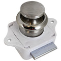 PUSH BUTTON RIM LATCH - SS AND PLAS