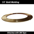 PROTEKTOTRIM FENDER TRIM1/4IN HALF ROUND20FT KITGOLD