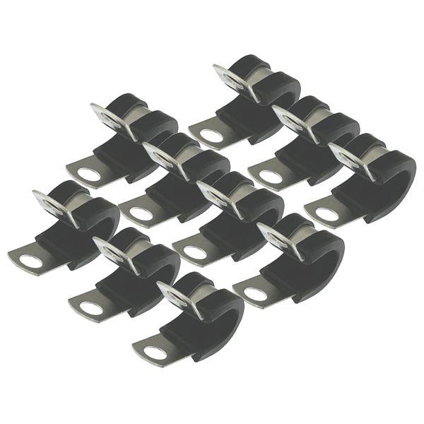 ADEL LINE CLAMPS 5/16 ID #4 AN LINES (PACK OF 10)