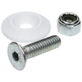 Countersunk Bolt Kit White 10pk