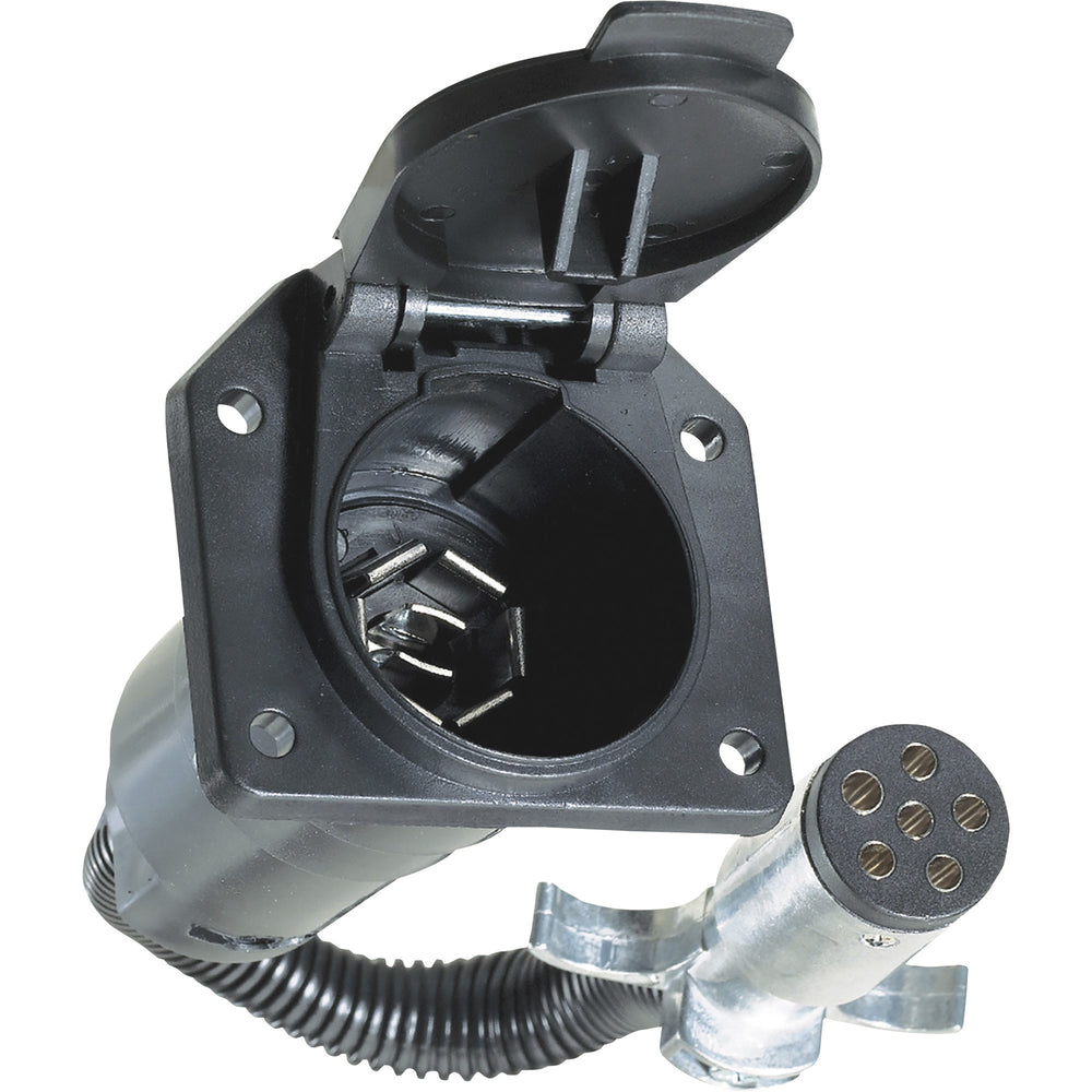 6 ROUND TO 7 RV BLADE ADAPTER ADAPTER