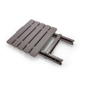 TABLE ADIRONDACK STYLE QUICK FOLDING PLASTICLG TAUPE
