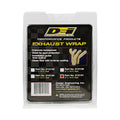 Black Glass Fiber Exhaust Wrap 2x15