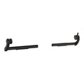 KIT WALL BRACKET 90DEG BLACK