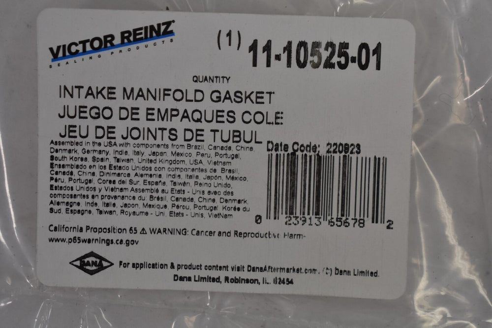 Engine Intake Manifold Gasket Set - 11-10525-01