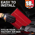 K&N Nissan Pathfinder V6-3.5L F/I 00-20 Air Filter