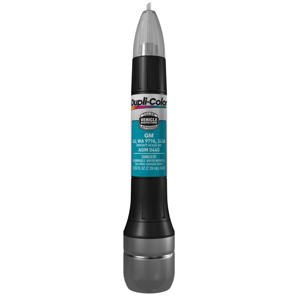 GENERAL MOTORS EXACTMATCH TOUCHUP PAINT; BRIGHT AQUA (M);0.5 OZ. PEN
