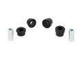 Control arm - lower inner rear bushing 4 Bushings 2 Tubes Install Guide Grease