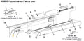 DEFLECTOR BRACKET- BLK