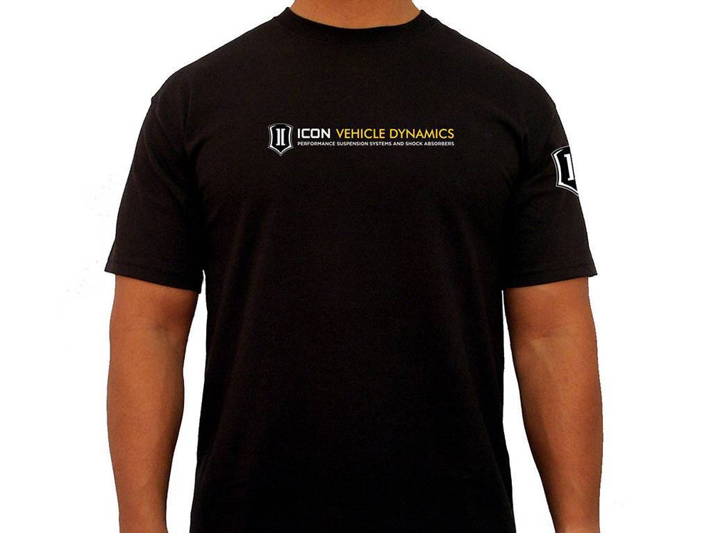 ICON Standard-Logo Tee - Black, Extra Large