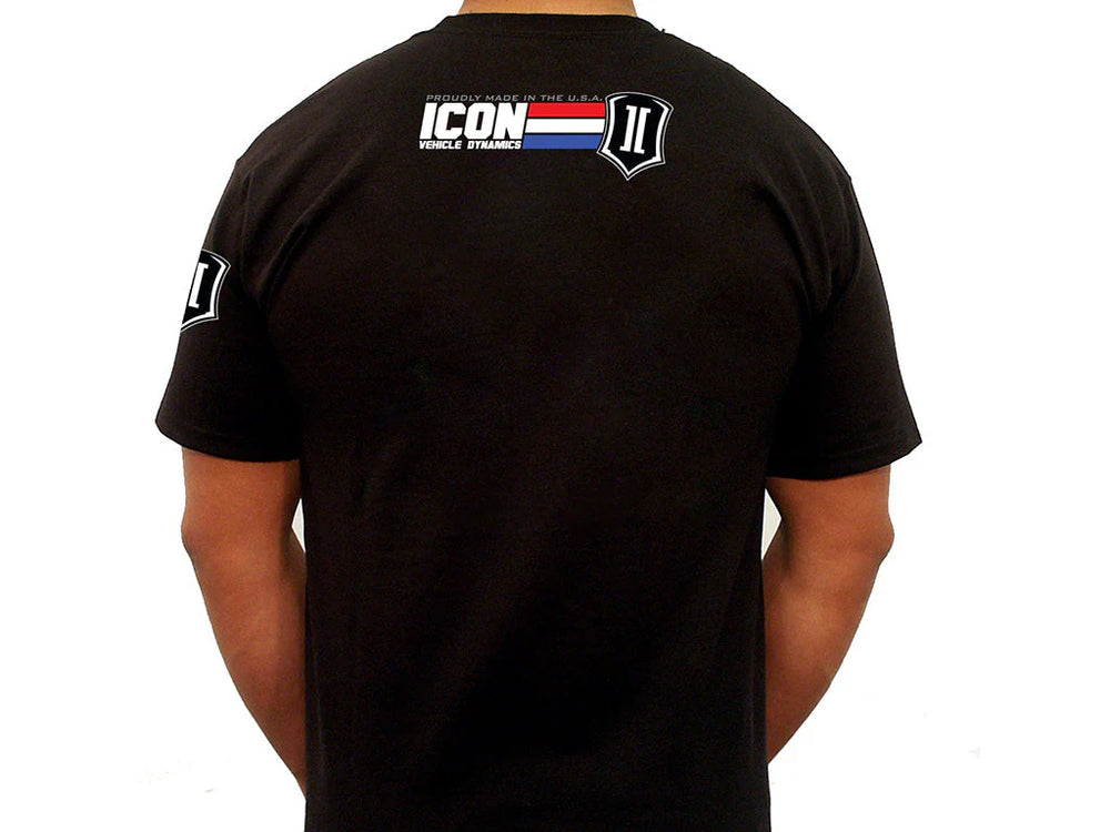 ICON GI-Logo Tee - Black, Medium