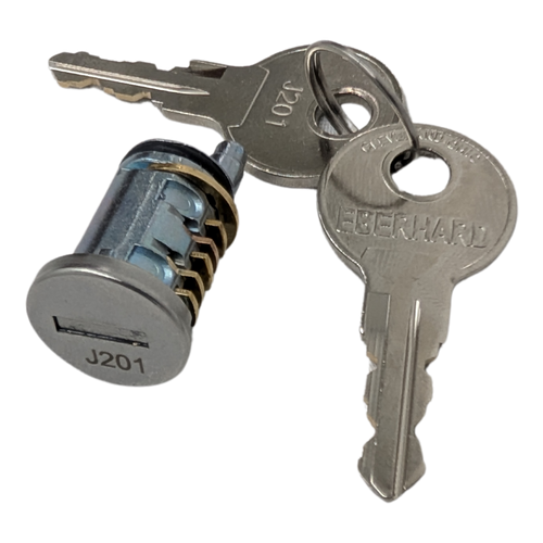 TOBX PT LOCK AND KEY CYCLINDER FOR HANSEN LATCHES W/0001 KEY