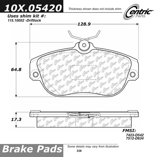 C-TEK Semi-Metallic Brake