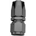 Fragola -10AN Straight Pro-Flow Hose End - Black
