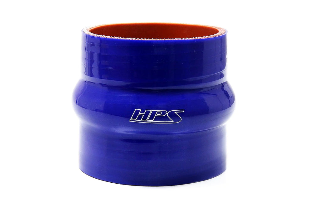 HPS Performance 1/2 ID 6 Long High Temp 4-ply Reinforced Silicone Hump Coupler Hose Black (13mm ID 152mm Length)