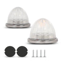 LED TAIL GLOLT; OVAL; PL3; CLEAR;12