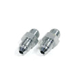 #4 To 7/16-24 Inverted Steel Adapter