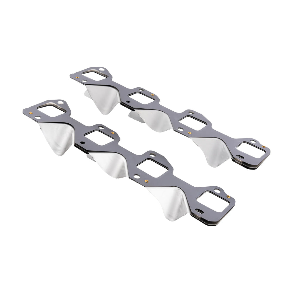 EXHAUST MANIFOLD GASKET SET STANDARD PORT L5P STAINLESS STEEL (2 PCS)
