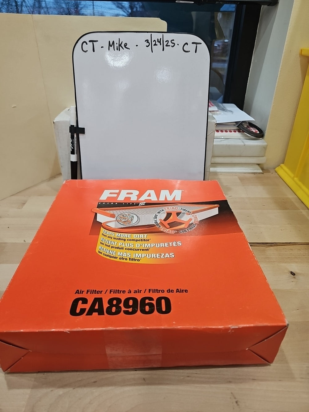 Fram air filter