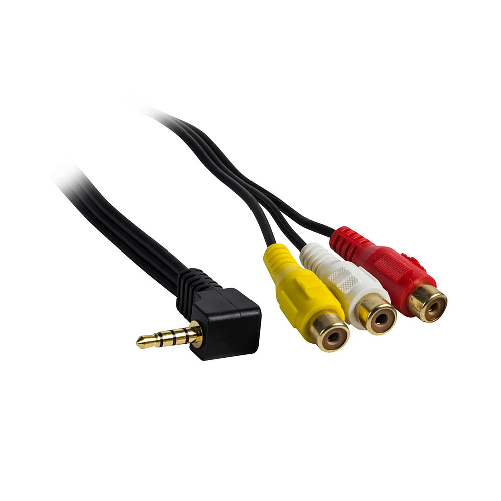 3.5MM TO RCA W/DASH MOUNT KIT