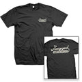 RUGGED RADIOS SCRIPT T-SHIRT - BLAC