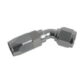 #8 X 45 POWER FLOW HOSE END CLEAR