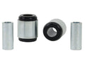 Control arm - upper rear inner bushing 2 Shell Bushings 2 Tubes grease