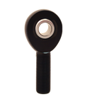 QA1 A Series Endura Rod End - Male/Left Hand - .5in Bore x 5/8-18 - Black Aluminum