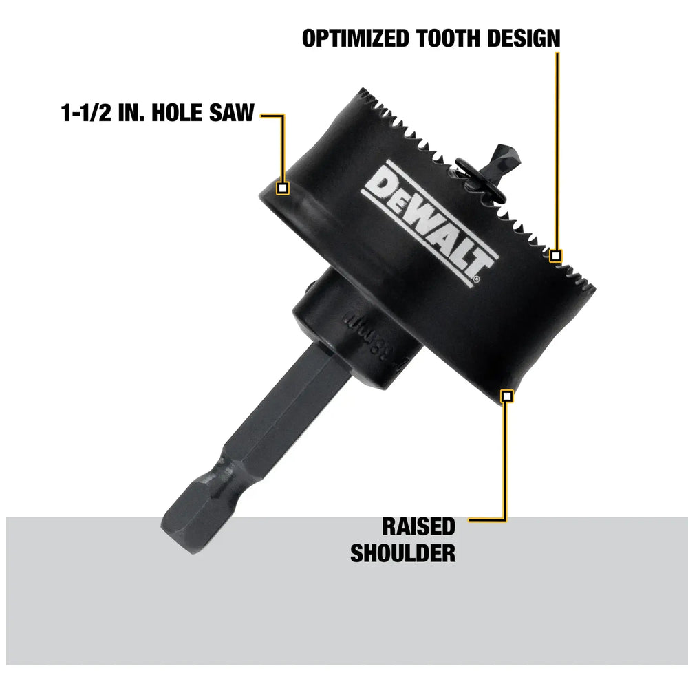 11/2IN (38MM) IMPACT RATED HOLE SAW